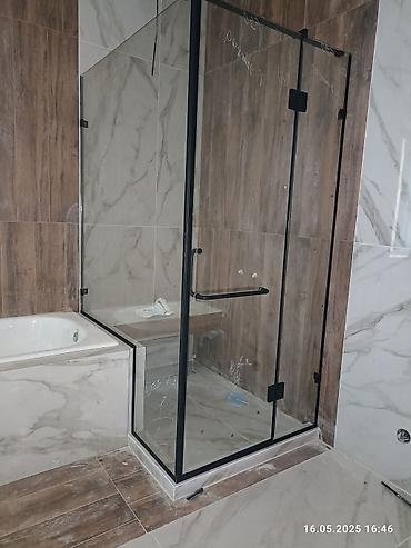 Душевые кабины: Душевые кабины, перегородки на заказ по вашим и индивидуальным at lalafo.kg — 16 Душевые кабины: Душевые кабины, перегородки на заказ по вашим и индивидуальным — 16