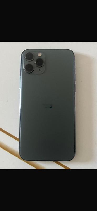 apple m4 pro: IPhone 11 Pro, Б/у, 64 ГБ, Matte Midnight Green — 1
