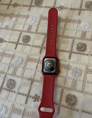 aplle watch: İşlənmiş, Smart saat, Apple, Sensor ekran, rəng - Qırmızı — 3
