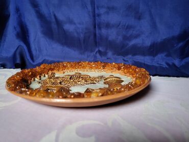 Slike i ramovi: Tanjir za zid nov,vintaz ruski kompletan rucni rad. Tanjir — 12