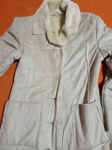zimska jakna m: S (EU 36), Veštačko krzno, bоја - Bež