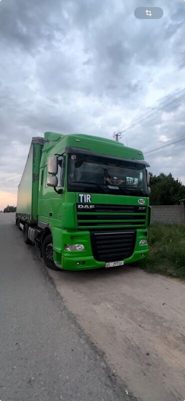 авария авто: Тягач, DAF, 2013 г., Тентованный