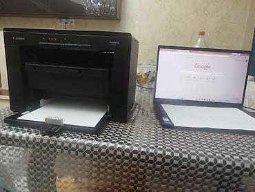 kartof aparati: Canon i-SENSYS lazer printer ağ qara çıxardır işlək vəziyetdedir — 2