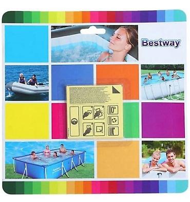 Другие товары для детей: Ремкомплект для бассейнов Bestway 62091 (самоклейки водостойкие) — 2