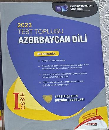 Testlər: Məhsul: 2023 Test Toplusu – Azərbaycan dili (I hissə) Təsvir: - — 1