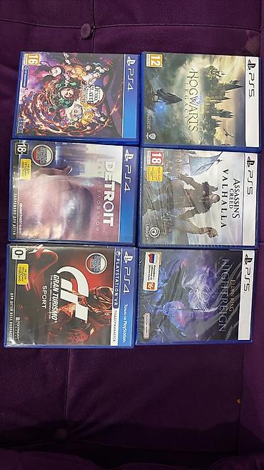 p4 disk: PlayStation oyun diskləri toplusu PS5: - Hogwarts Legacy - Assassin’s — 1