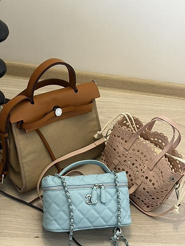 Классические сумки: Классическая сумка, Chanel, Материал: Комбинированный материал, Стеганая модель, Женские, Б/у — 1