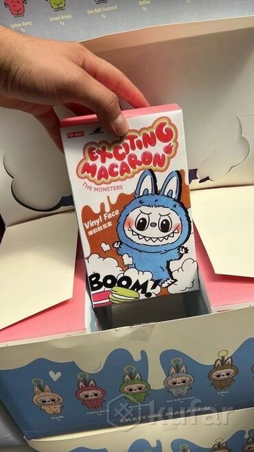 где продаются поп ит в бишкеке: 🎁 Фигурка LABUBU — Exciting Macaron: The Monsters (Pop Mart) ✨