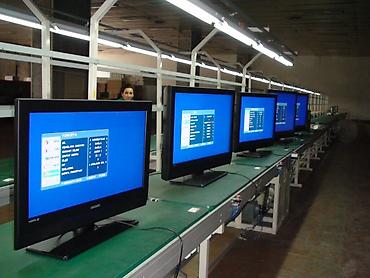 servis arabaları: TV montaj xətti – konveyer sistemi 90metr Məhsul təsviri: - — 8