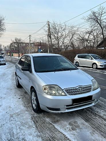 Toyota: Toyota Corolla: 2002 г., 1.6 л, Механика, Бензин, Седан at lalafo.kg — 1 Toyota: Toyota Corolla: 2002 г., 1.6 л, Механика, Бензин, Седан — 1