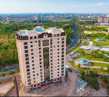 вторичное жилье: 3 бөлмө, 139 кв. м, Элитка, 11 кабат, ПСО (өзү оңдоп түзөтүп бүтүү үчүн)