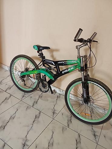 peridok velo: URAN Bike GX uşaq/yunior dağ velosipedi - Çərçivə: amortizatorlu — 3