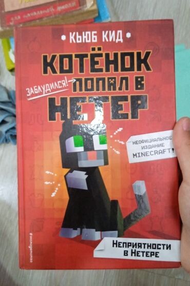 пиратская монополия карточки: Книга «Котёнок заблудился! Попал в Нетер» Кьюба Кида. Это