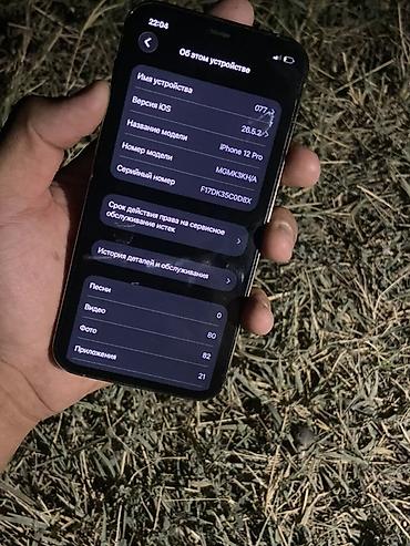 принтер цветной 3 в 1: IPhone 12 Pro, модель MGMP3KN/A (согласно скриншоту “Об этом — 3