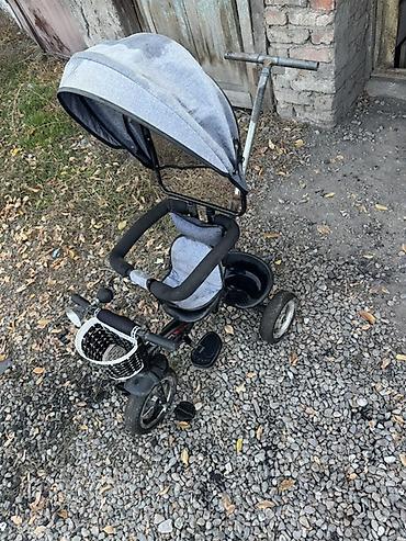 детскую коляску chicco 3 в 1: Детский транспорт: трёхколёсный велосипед с родительской ручкой + — 1