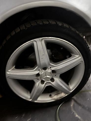 ml 163: Литые диски Mercedes-Benz, оригинальный дизайн на 5 спиц. - Диаметр — 1