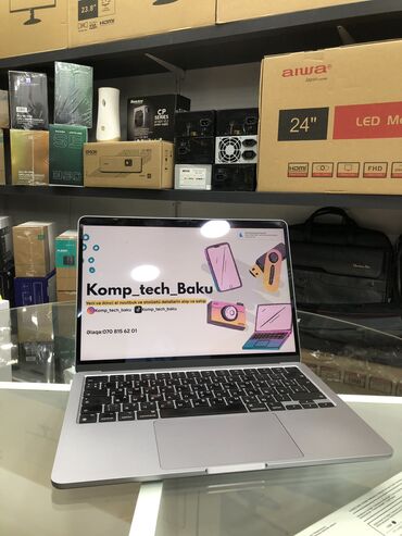işlənmiş soyduclar: MacBook M2 air

Ram :8gb

Ssd:256gb

Batareya:86%

Cycle:406