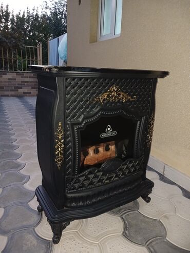 ucuz çılçıraqlar: Qaz sobası – Mahshid Gas dekorativ kamin tipli. • Məhsulun üzərində