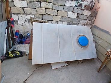 Baklar və çənlər: Plastik su çəni (yatay tip) - Material: qalın divarlı — 1
