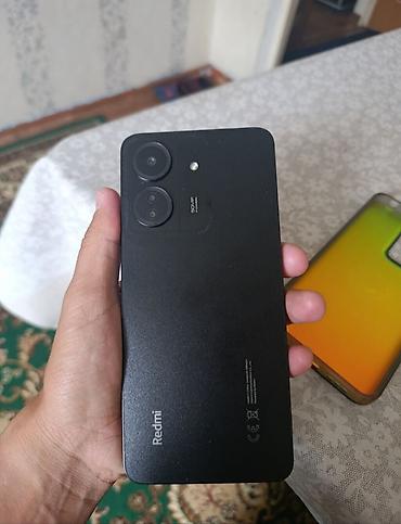 note 3: Redmi, Redmi 13C, Б/у, 256 ГБ, цвет - Черный, 2 SIM — 2