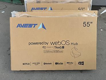 Телевизоры: 🔥🔥💥СРОЧНАЯ АКЦИЯ💥🔥🔥 Телевизор AVEST 55UHD77 webos magic пульт smart — 1