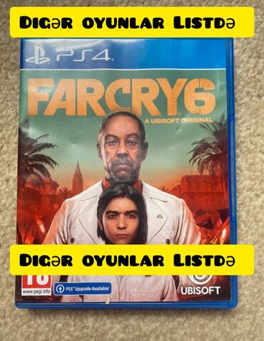 last us 1: PS4 Far Cry 6 - 30 AZN PS4 Far Cry 5 - 25 AZN PS4 Far Cry Primal - 20