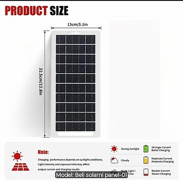 nogice za tv philips: Beli solarni panel-01 – prenosivi USB solarni punjač snage 30w - — 3