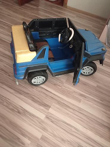 mini mercedes: Uşaqlar üçün akkumulyatorlu mini avtomobil, Mercedes G-Class üslubunda — 3