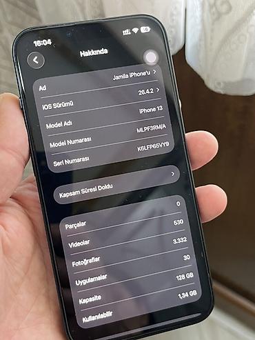 Apple iPhone: IPhone 13, 128 GB, Midnight — 8