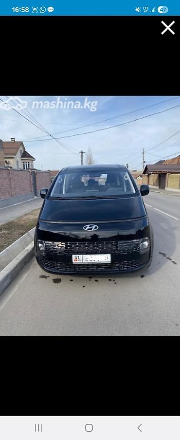 риссор: Hyundai Staria: 2021 г., 3.5 л, Автомат, Бензин, Минивэн — 2