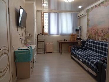 продаю или меняю с доплатой мне: 2 бөлмө, 41 кв. м, Элитка, 9 кабат, Евроремонт