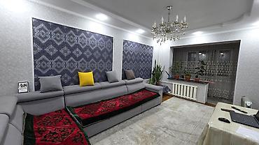 archa group: 3 комнаты, 80 м², Аламедин-1 мкр 106 серия, 7 этаж, Евроремонт — 1