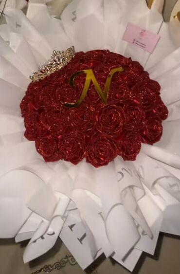 Süni güllər: Solmayan, süni buketlər — 18