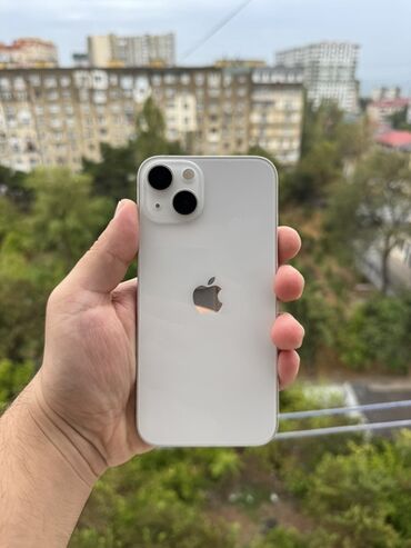 Kia: IPhone 13, 128 GB, Starlight, Simsiz şarj, Face ID