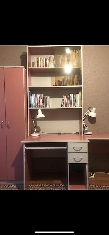Uşaq/yeniyetmə otağı üçün modul mebel dəsti - Komplekt: iş masası