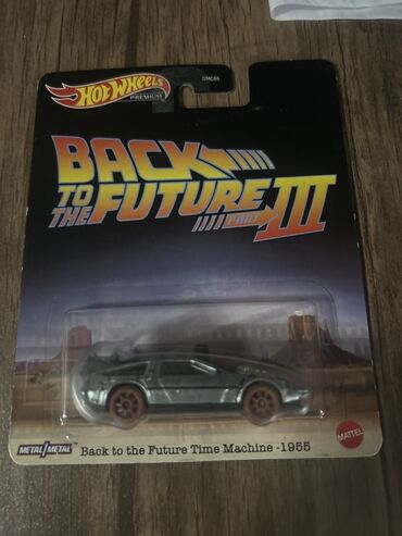 qab qaşiq: Hot Wheels Premium – Back to the Future Part III “Time Machine – 1955”
