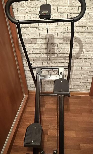 Спорт и хобби: Профессиональный тренажер-скалолаз (Vertical Climber) с дисплеем и — 2