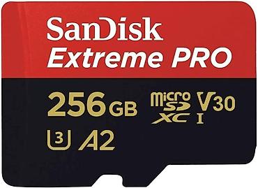 Фото и видеокамеры: SanDisk Extreme Pro 256GB Uyğunluq: microSDHC, microSDXC, microSDHC — 2