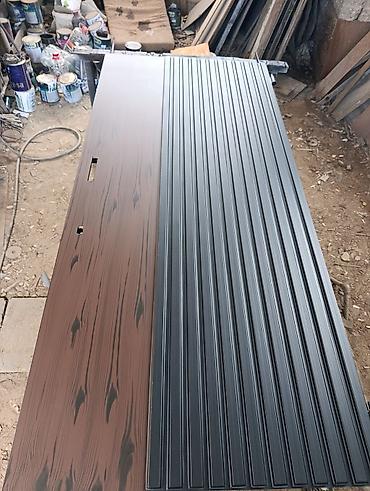 sef qap: Mənzil üçün Yeni Giriş qapısı 90x200 sm Petlə ilə, Zəmanətli, Ödənişli quraşdırma, Ödənişli çatdırılma — 1