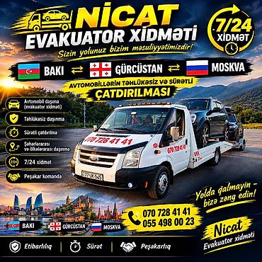 yukle: Evakuator, Platforma ilə, Şəhər daxili, Rayonlara, Beynəlxalq daşımalar — 2