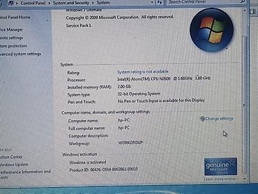 notebook satisi: Hp mini 110 sadece bataryası xqrabdır zaryatqada işleyir bide 2 3 — 2