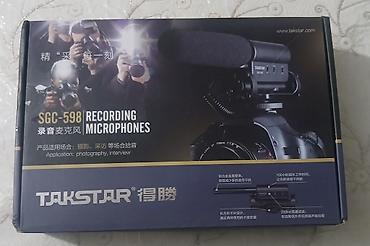 Audio: Takstar SGC-598 kamera üstü səsyazan mikrofon - Növ: Kondensator — 1