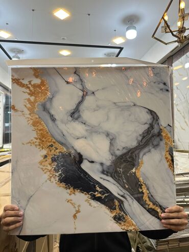 Mərmər effektli PVC panellər: Mermer effekti veren . Turkiyenindi Pvc divar kagizlarinin — 3