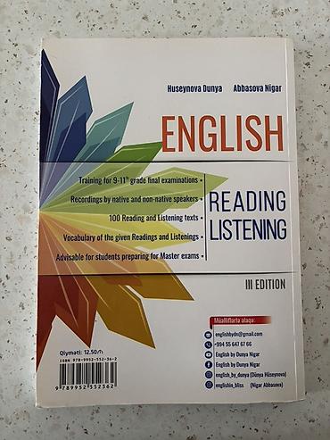 **English Reading Listening – III nəşr** Hüseynova Dünya və Abbasova