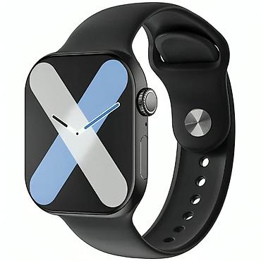 resmi 10 s: Kateqoriya: Smart saatlar Brend: No Brand Model: S10 Max Black Qiymət — 1
