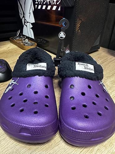 Детская обувь: 🔥 Оригинальные редкие Crocs (лимитированные модели с мехом) 🔥 Новые, с — 3