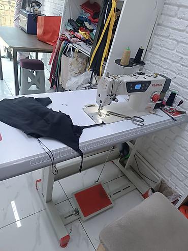 Tikiş maşınları: Sənaye tikiş maşını – Yamata (elektron panel ilə) - Düz tikiş üçün — 1