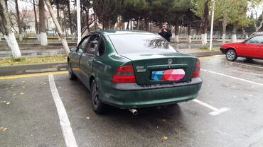 Opel: Opel Vectra B sedan - Kuzov: 4 qapılı sedan, tünd yaşıl rəng - — 3