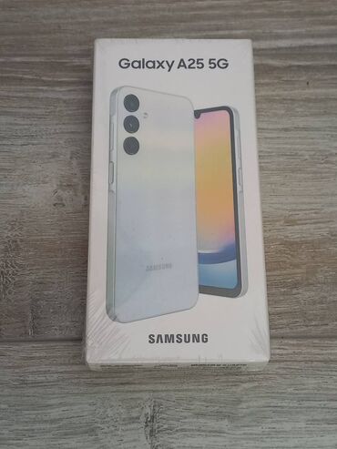 samsun galaxy s8: Samsung Galaxy A25, 256 GB, rəng - Ağ, İki sim kartlı