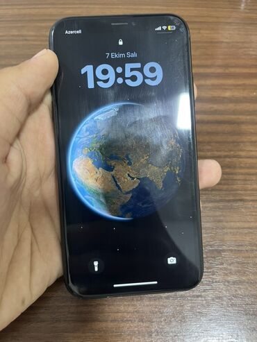 xr ikinci el: IPhone X, Черный, Face ID